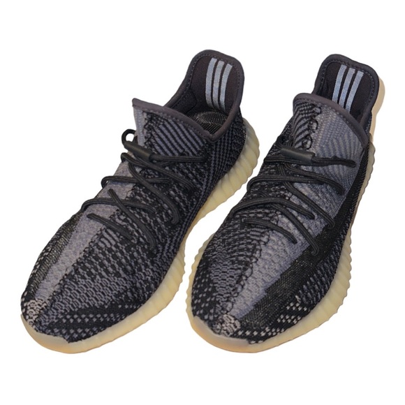 adidas Other - Adidas Men’s Yeezy Boost Black Carbon Sneakers - size 9.5 - great condition!